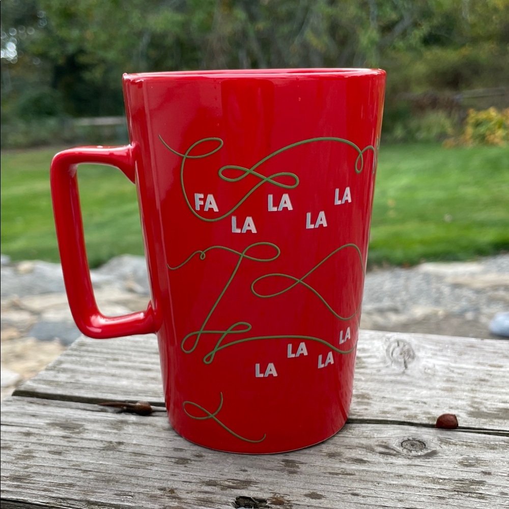 Starbucks Red Fa La La Mug - Picture 2 of 4